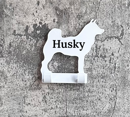 Husky Dog Lead Hook Stl File | 3D Printed | Unique Personalised Gifts