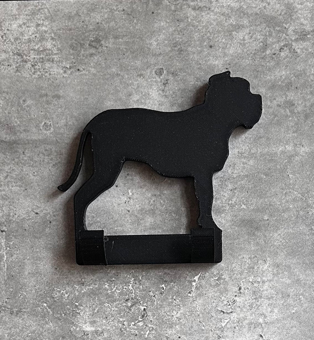 Personalised American Bulldog, Dog Lead Hook | 3D Printed | Unique Personalised Gifts