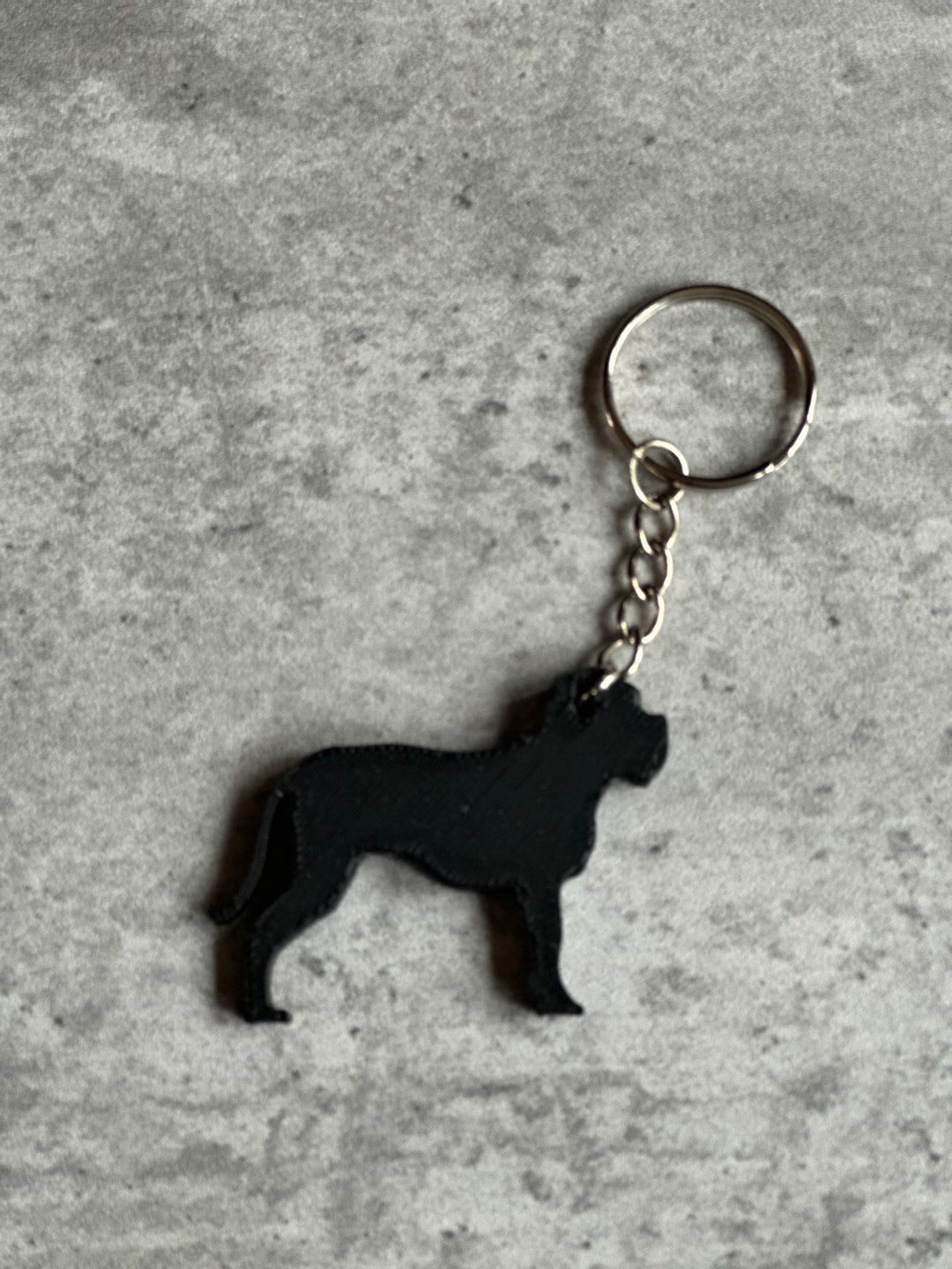 American Bull Dog Keyring 3D | Keyring 3D | Unique Personalised Gifts