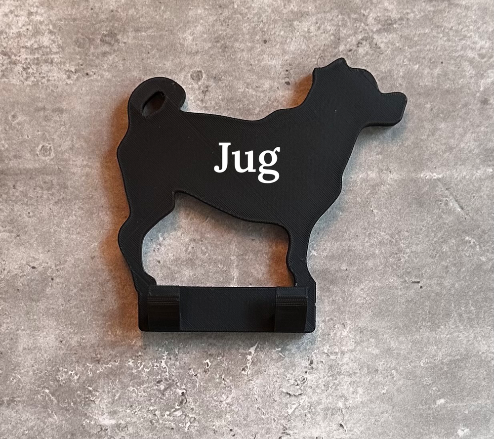 Personalised Jug Dog Lead Hook | 3D Printed | Unique Personalised Gifts