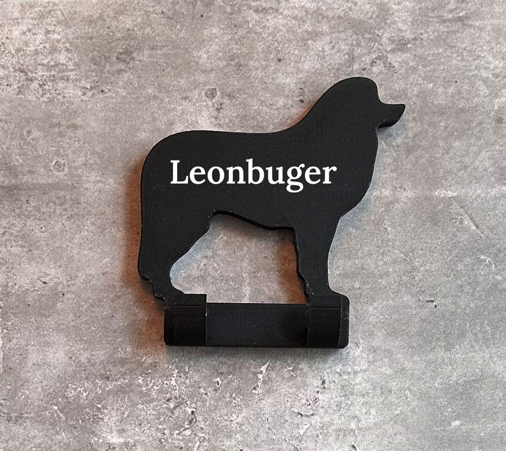 Personalised  Leonburger Dog Lead Hook | 3D Printed | Unique Personalised Gifts