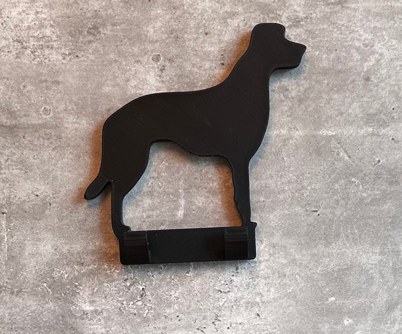 lurcher dog lead hook | 3D Printed | Unique Personalised Gifts