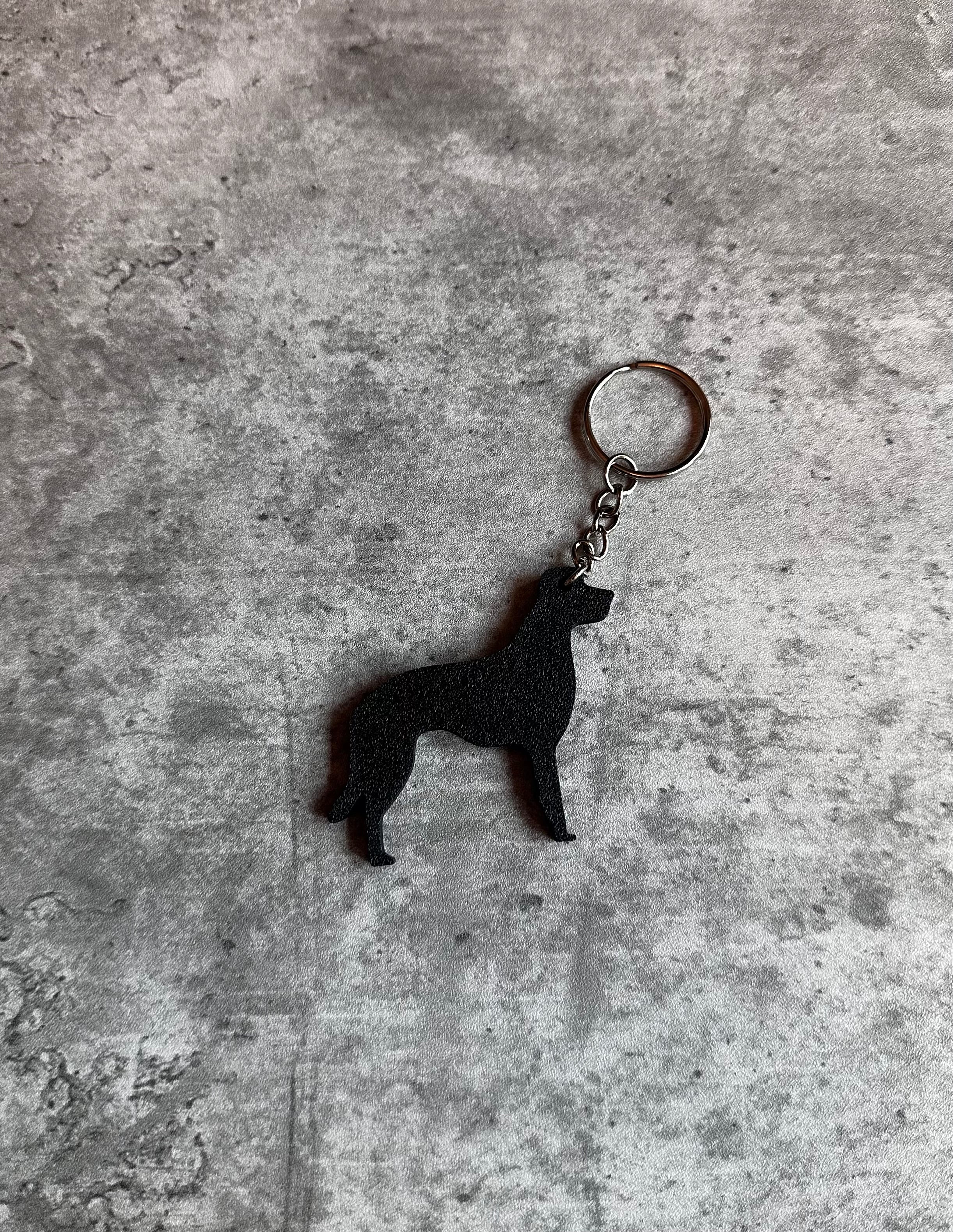 Lurcher Keyring Stl File | 3D Printed | Unique Personalised Gifts