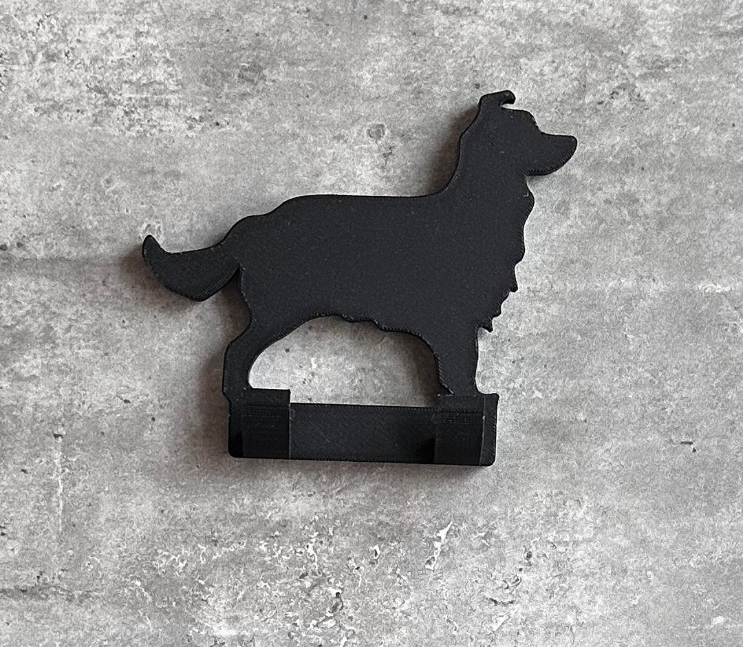Personalised Australian Shepherd Dog Lead Hook | 3D Printed | Unique Personalised Gifts