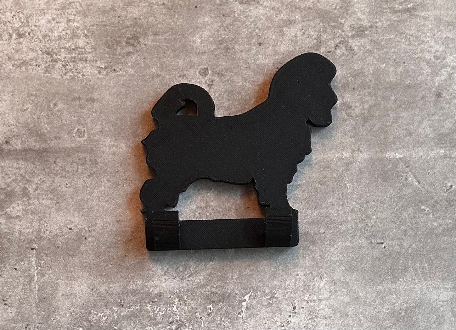 Maltese Dog Lead Hook Stl File | 3D Printed | Unique Personalised Gifts