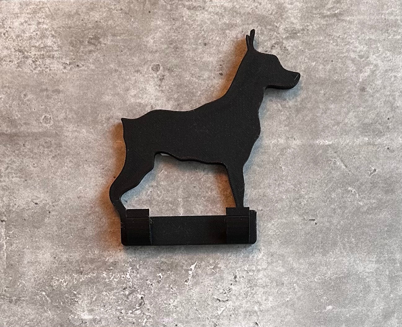 Personalised Miniature Pincsher Dog Lead Hook | 3D Printed | Unique Personalised Gifts