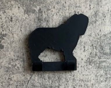 Old English Sheepdog, Dog Lead Hook Stl File | 3D Printed | Unique Personalised Gifts