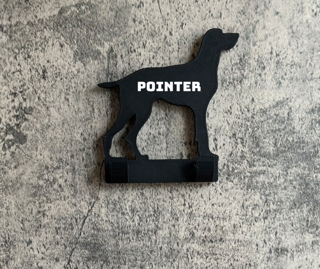 Pointer Dog Lead Hook Stl File | 3D Printed | Unique Personalised Gfits