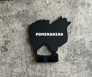 Pomeraian Dog Lead Hook Stl File | 3D Printed | Unique Personalised Gifts