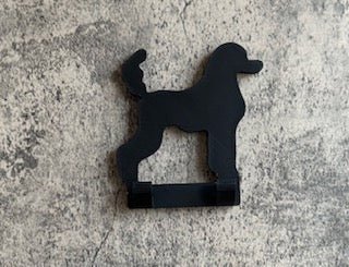 Poodle Dog Lead Hook Stl File | 3D Printed | Unique Personalised Gifts