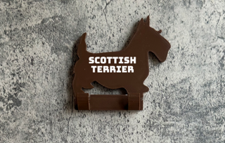 Scottish Terrier Dog Lead Hook Stl File | 3D Printed | Unique Personalised Gifts