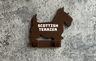 Personalised Scottish Terrier Dog Lead Hook | 3D Printed | Unique Personalised Gifts