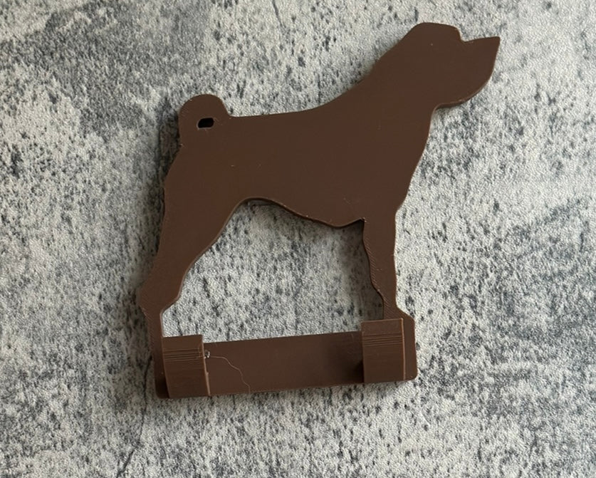 Personalised Shar Pei Dog Lead Hook | 3D Printed | Unique Personalised Gifts