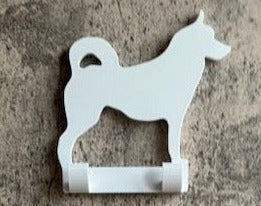 Personalised Siberian Husky Dog Lead Hook | 3D Printed | Unique Personalised Gifts