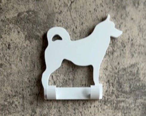 Siberian Husky Dog Lead Hook Stl File. | 3D Printed | Unique Personalised Gifts