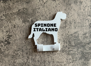 Personalised Spinone Italiano Dog Lead Hook | 3D Printed | Unique Personalised Gifts