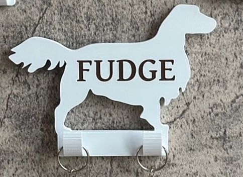 Springer Spaniel Dog Lead Hook Stl File | 3D Printed | Unique Personalised Gifts