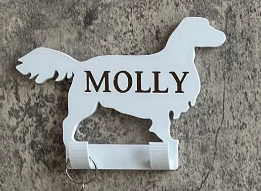 Springer Spaniel Dog Lead Hook Stl File | 3D Printed | Unique Personalised Gifts