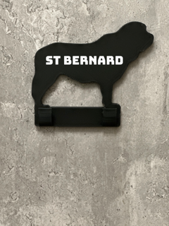St Bernard Dog Lead Hook Stl File | 3D Printed | Unique Personalised Gifts