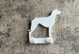 Personalised  Weimaraner Dog Lead Hook | 3D Printed | Unique Personalised Gifts