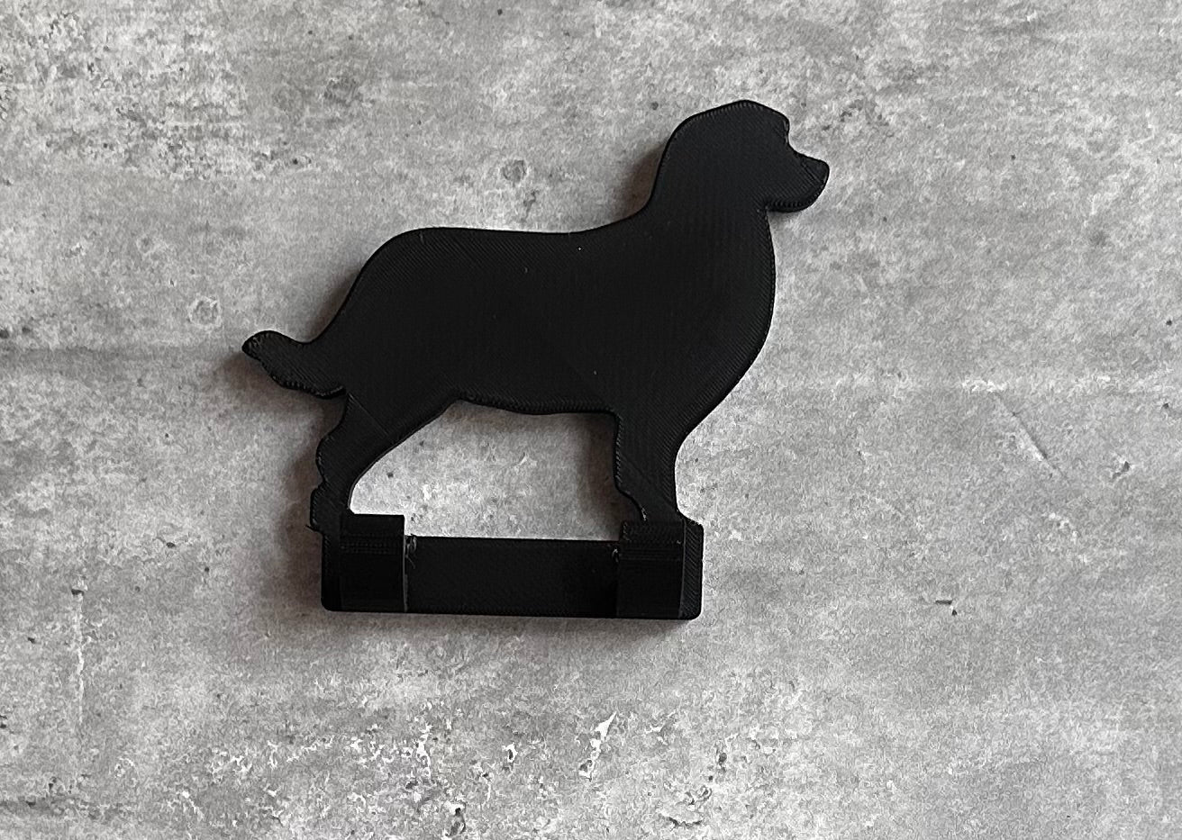 Bernese Mountain Dog Lead Hook 3D | Unique Personalised Gifts