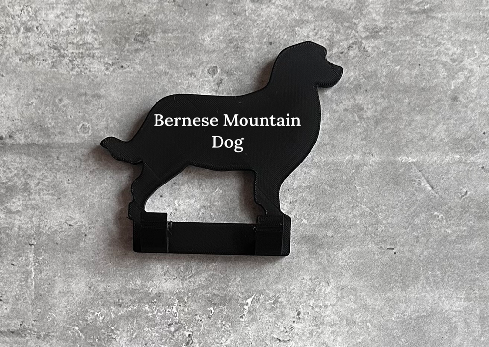 Personalised Bernese Mountain Dog Lead Hook | 3D Printed | Unique Personalised Gifts