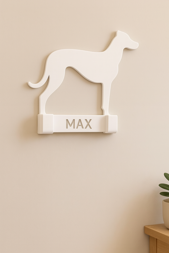 Greyhound Dog Lead Hook – Digital STL File for 3D Printing