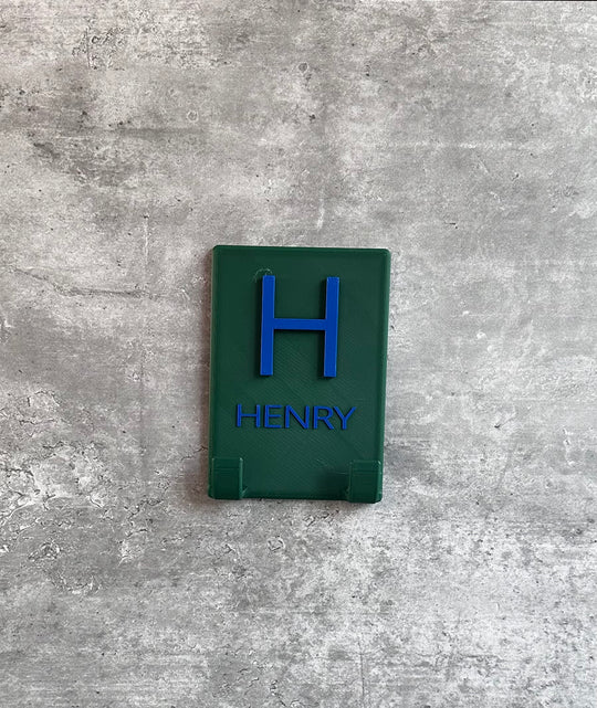 Personalized 3D Printed Initial Coat Hook | 3D Printed | Unique Personalised Gifts