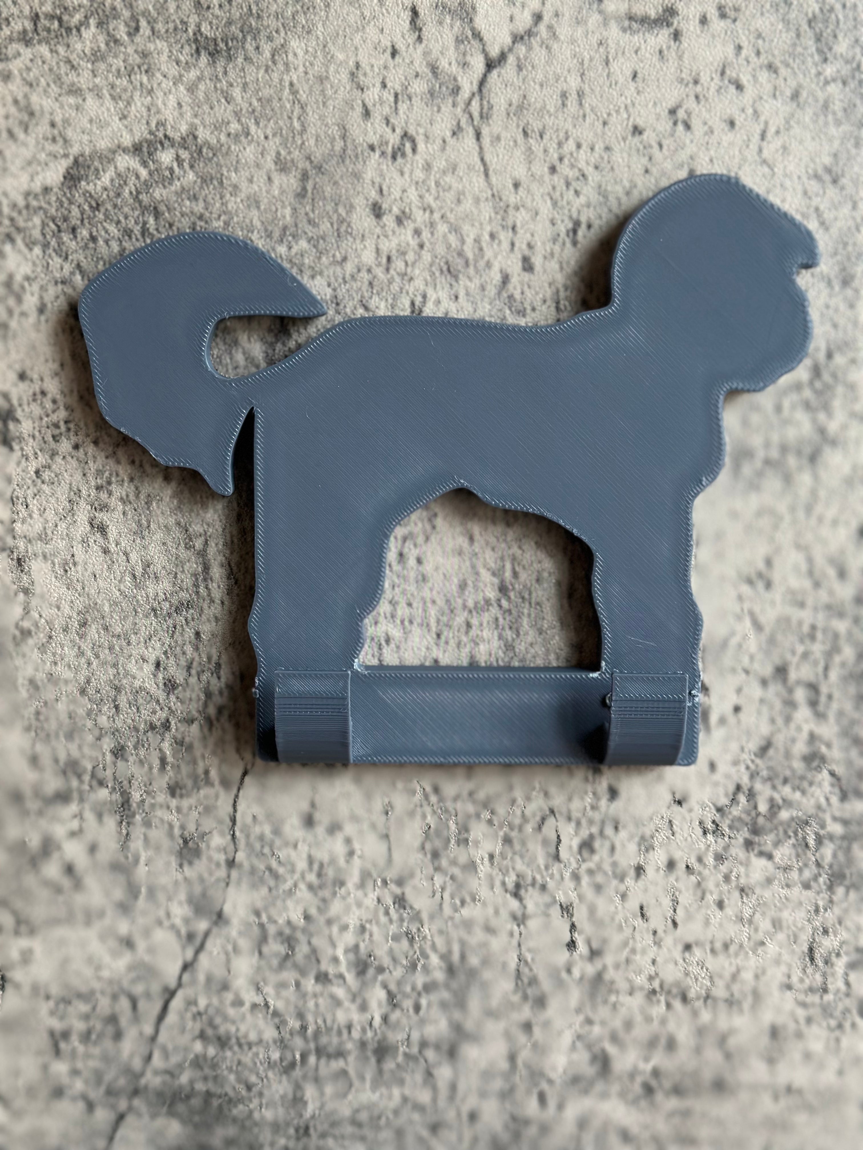 Shih Poo Dog Lead Hook Stl File | 3D Printed | Unique Personalised Gifts