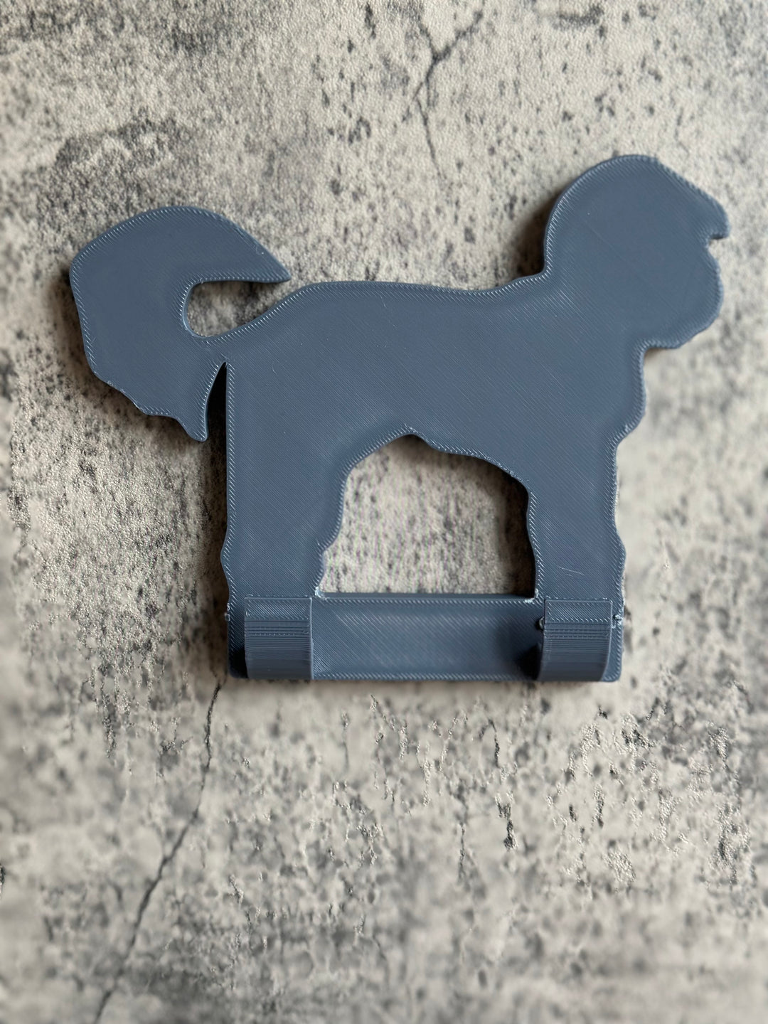 Personalised Shih Poo Dog Lead Hook | 3D Printed | Unique Personalised Gifts