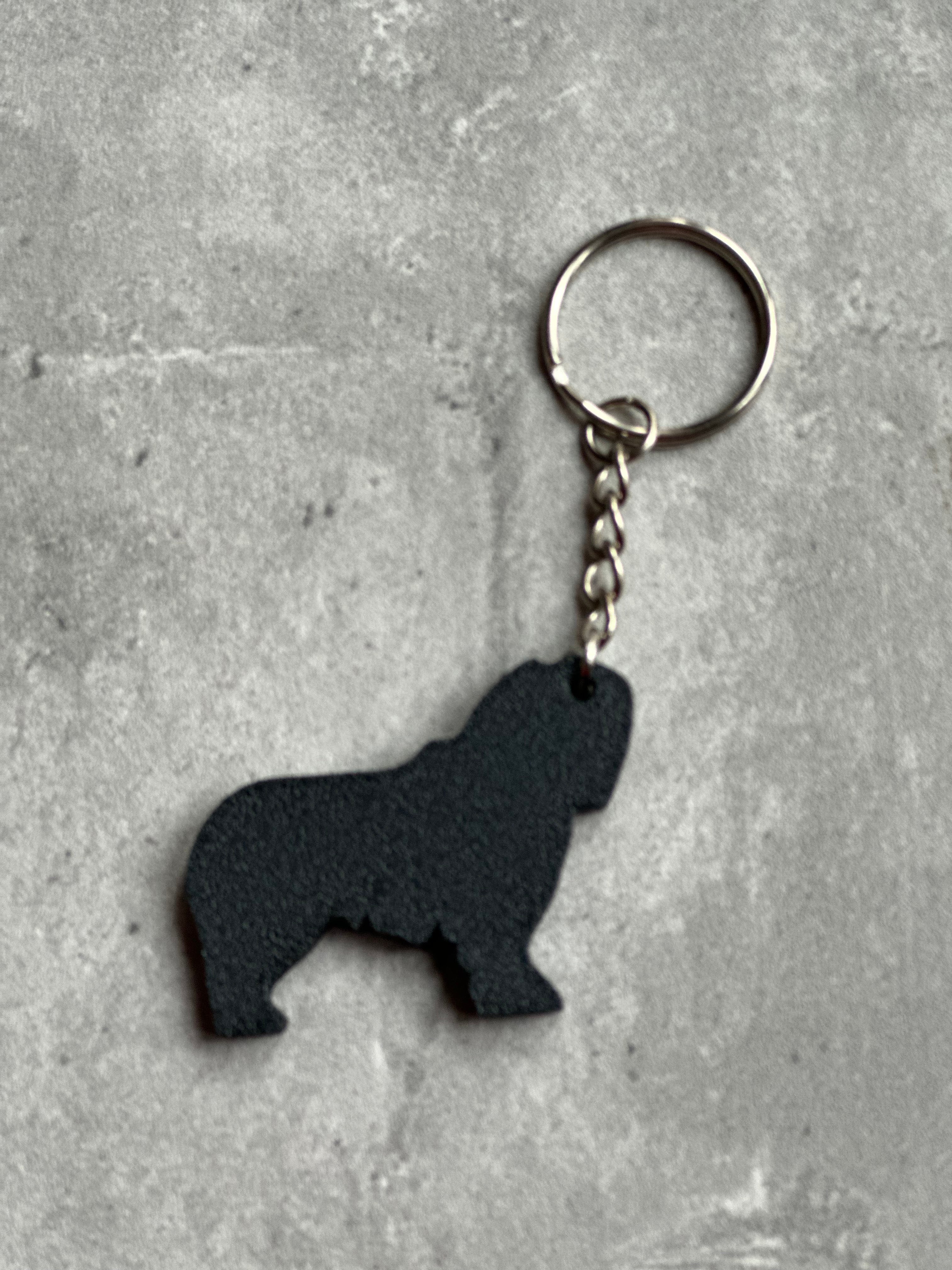 St Bernard Keyring Stl File. | 3D Printed Unique Personalised Gifts