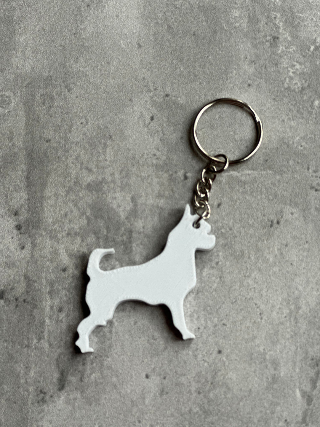 Terrier Keyring Stl File. | 3D Printed | Unique Personalised Gifts