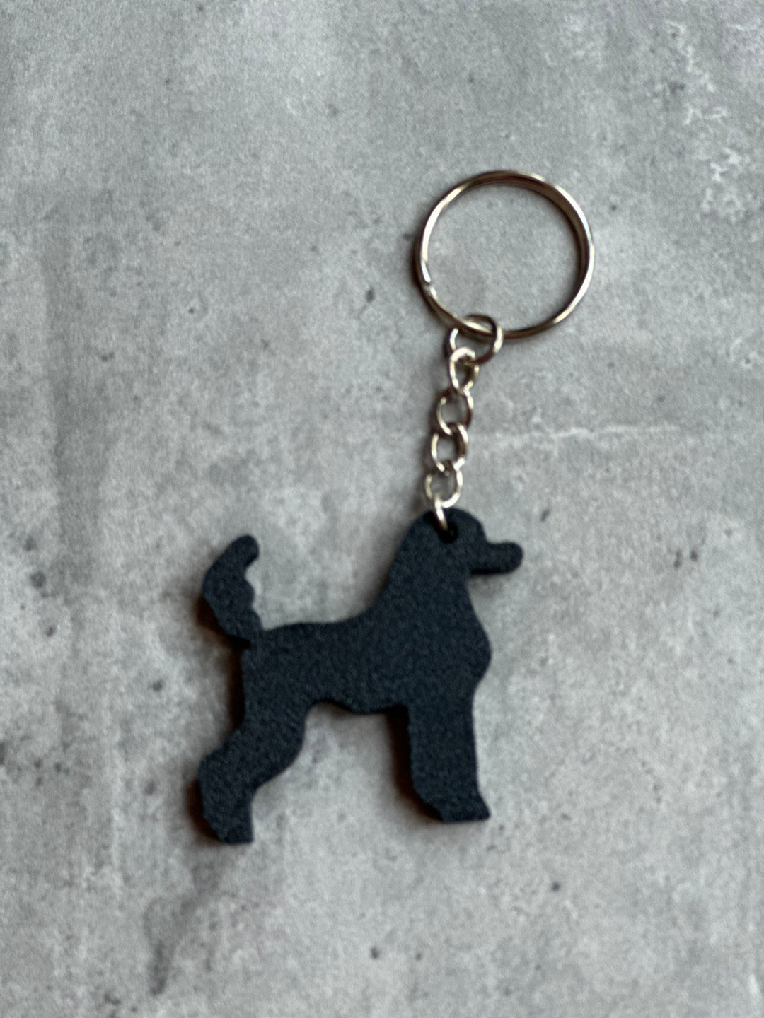 Poodle Keyring Stl File | 3D Printed | Unique Personalised Gifts