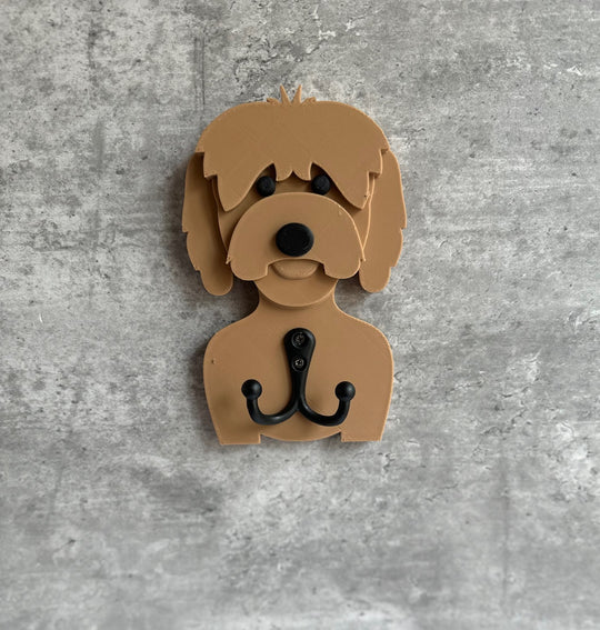 Cockapoo Dog Hook (3D Printed)