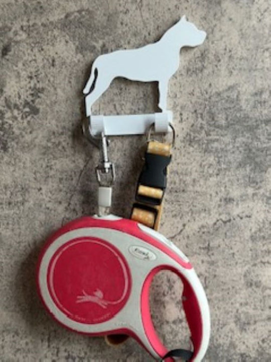 Personalised St Bernard Dog Lead Hook | 3D Printed | Unique Personalised Gifts