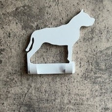 Staffordshire Terrier Dog Lead Hook Stl File | 3D Printed | Unique Personalised Gifts