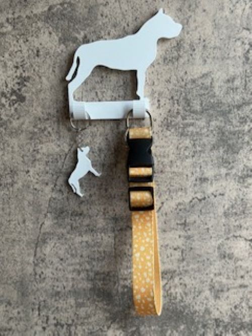 Personalised St Bernard Dog Lead Hook | 3D Printed | Unique Personalised Gifts