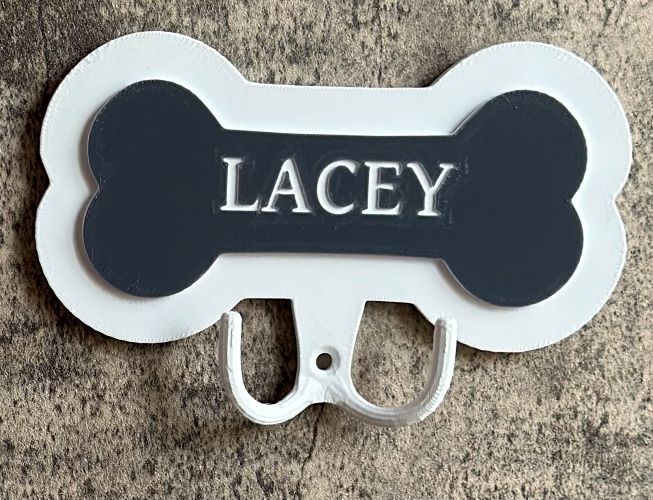 Dog Lead Hook | Pet Shape Bone | Unique Personalised Gifts