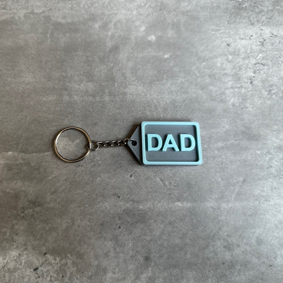 Personalised Family keyring (3D Printed) Dad | 3D Printed | Unique Personalised Gifts