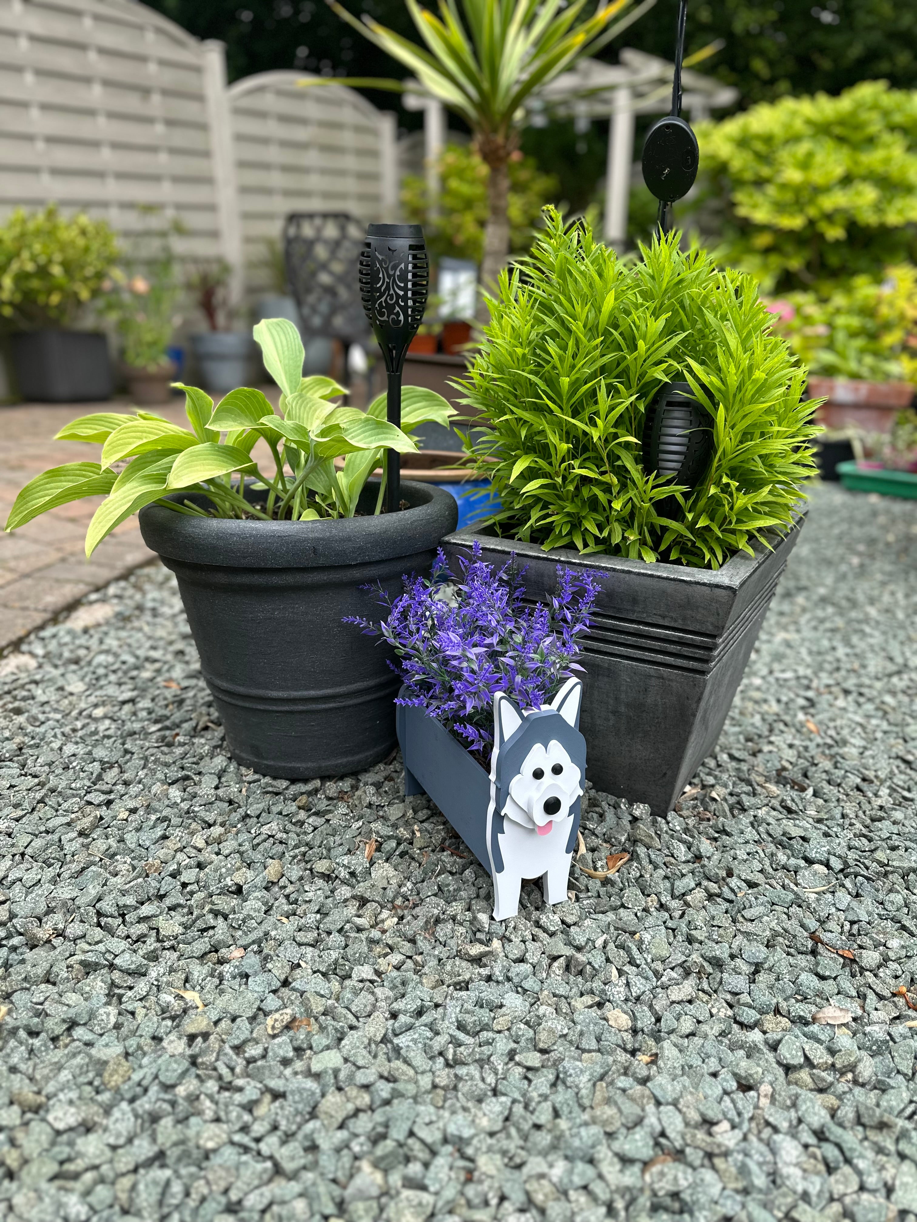 Husky DOG PLANTER (Stl File) | 3D Printed | Unique Personalised Gifts