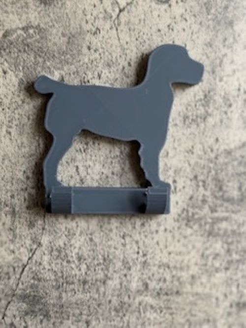 Personalised Spaniel Dog Lead Hook | 3D Printed | Unique Personalised Gifts