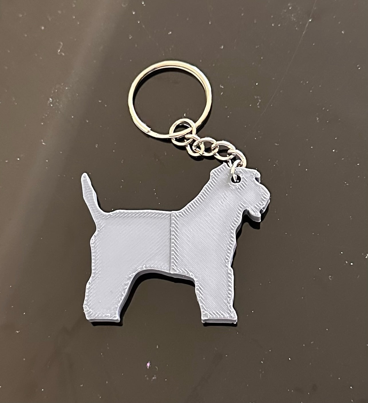 Wheaton Terrier Keyring Stl File | 3D Printed | Unique Personalised Gifts